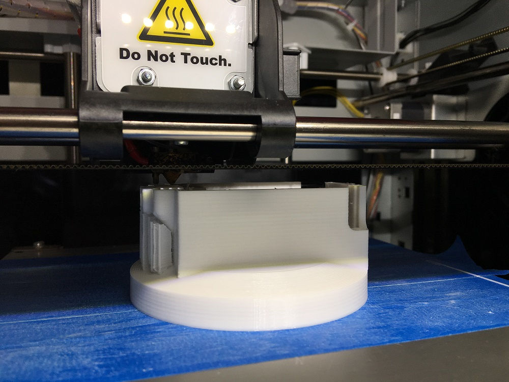 3Dプリンターの印刷場面